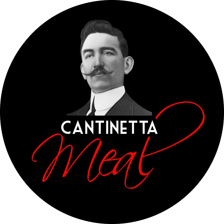 Logo La Cantinetta Meal, branding ©Ambre Lamy