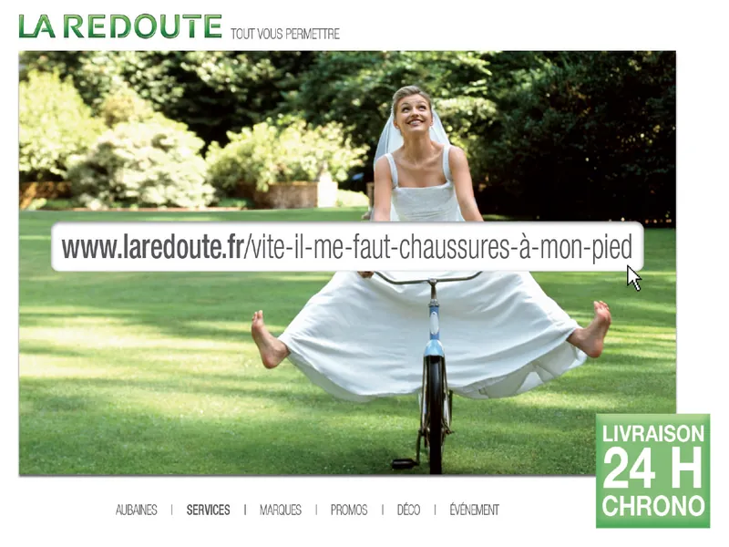La Redoute, you are formidable!
