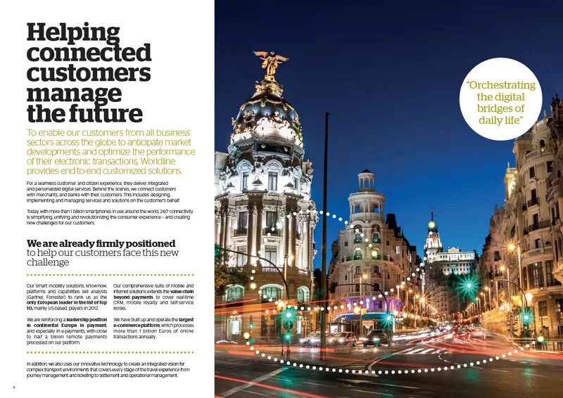 Worldline, brochure corporate