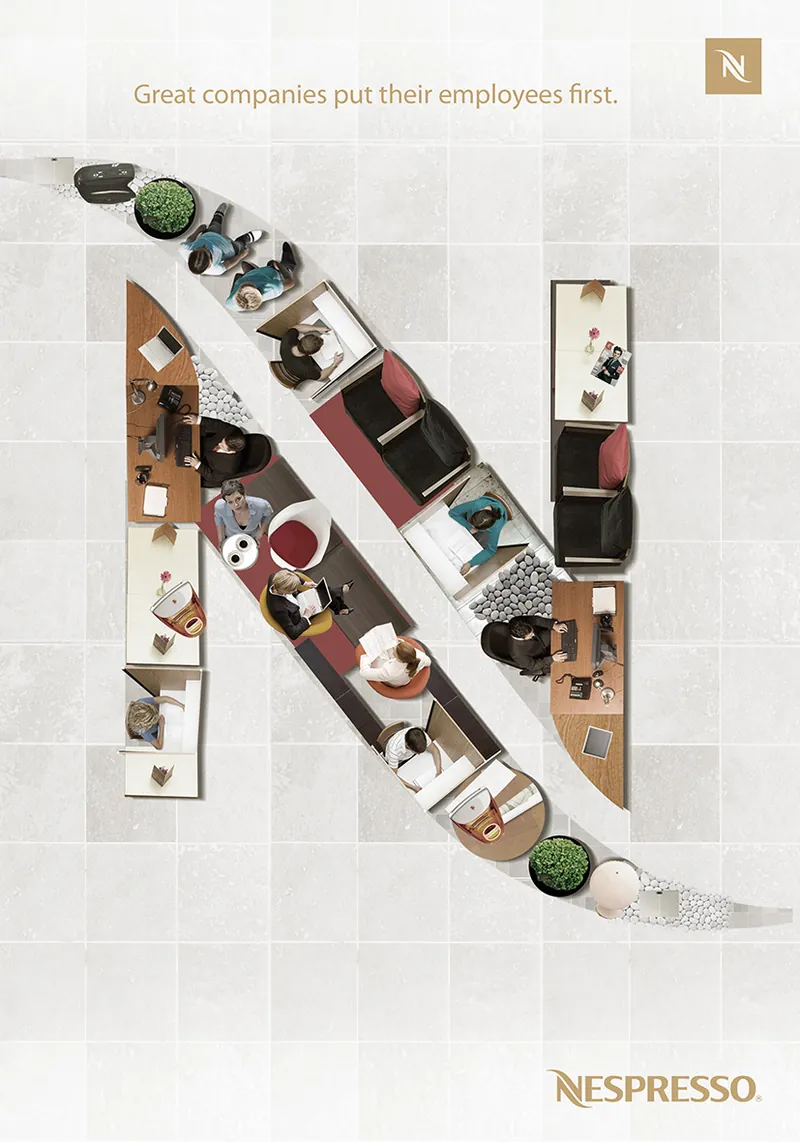 Nespresso, everyday art