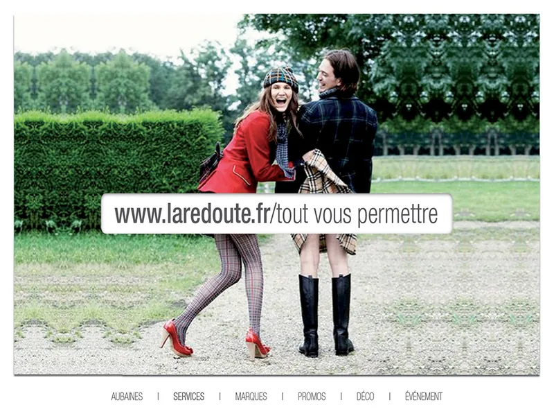 La Redoute, you are formidable!