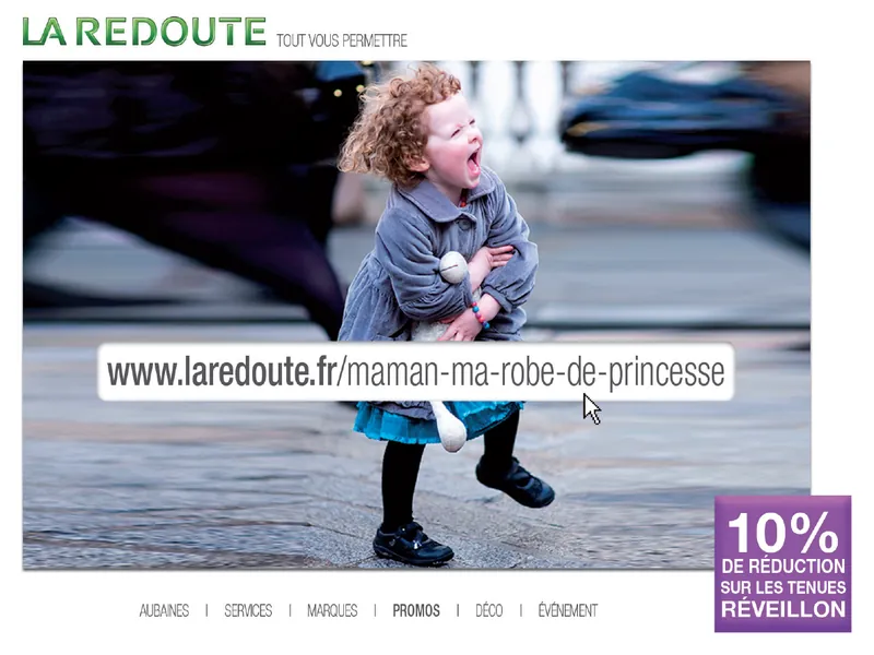 La Redoute, you are formidable!