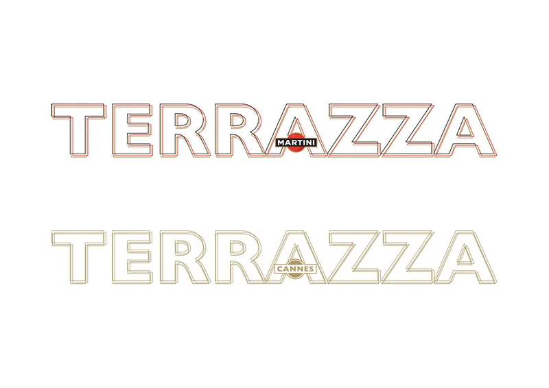 Terrazza Martini, recherche de logo