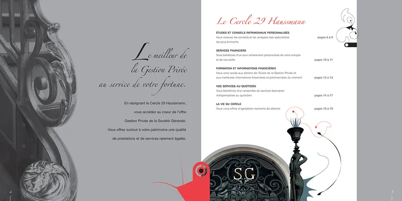 Coffret de bienvenue Cercle 29 Haussmann