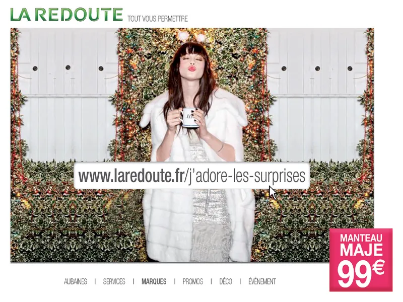 La Redoute, you are formidable!
