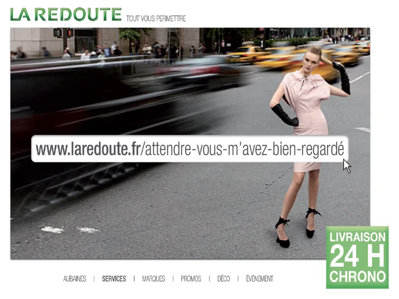 La Redoute, you are formidable!
