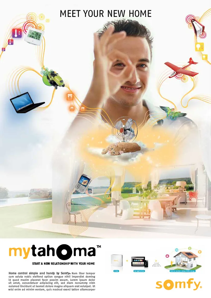 Somfy MyTahoma, you're at home!