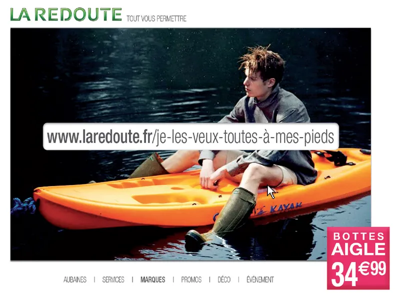 La Redoute, you are formidable!