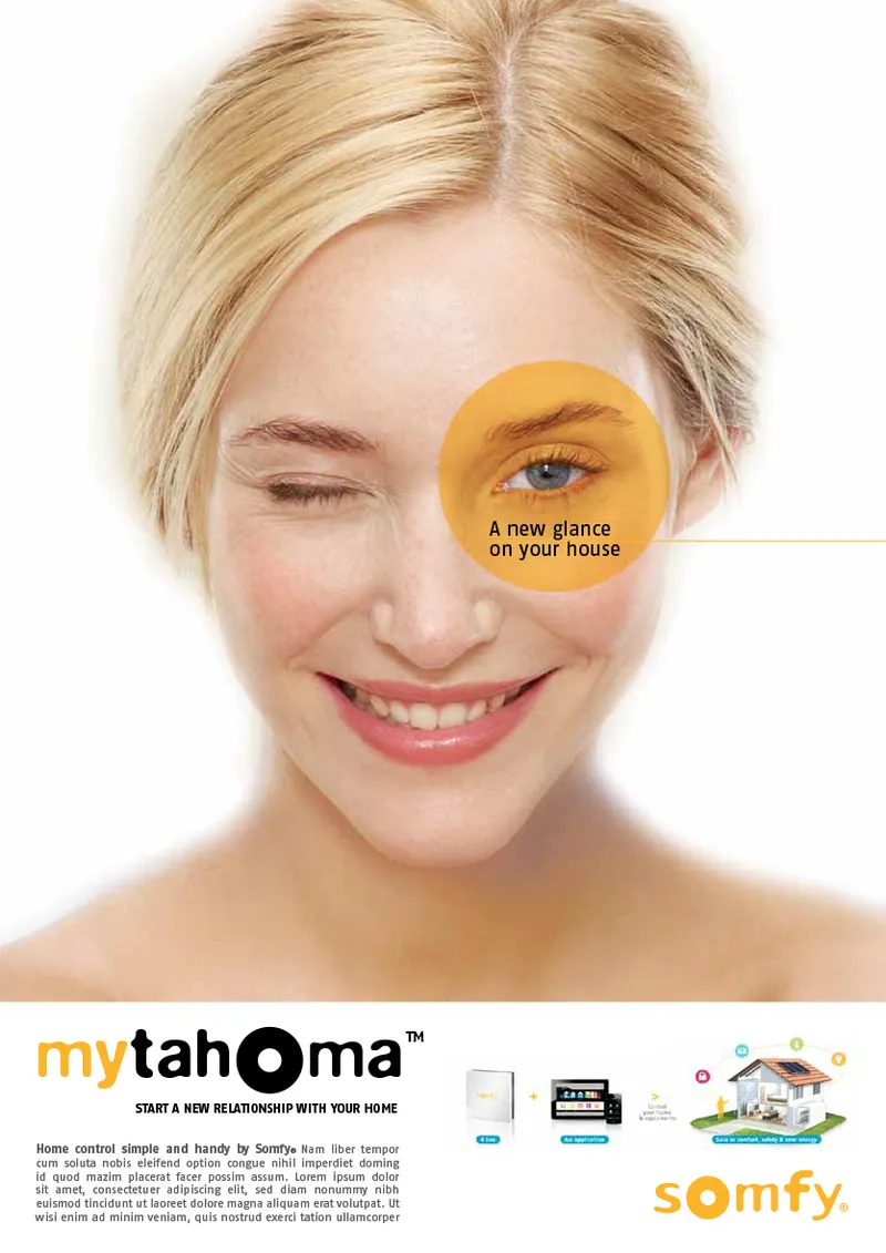Somfy MyTahoma, smile, you're at home!