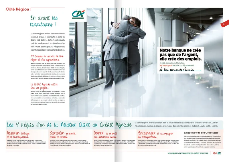 Crédit Agricole garde le lien
