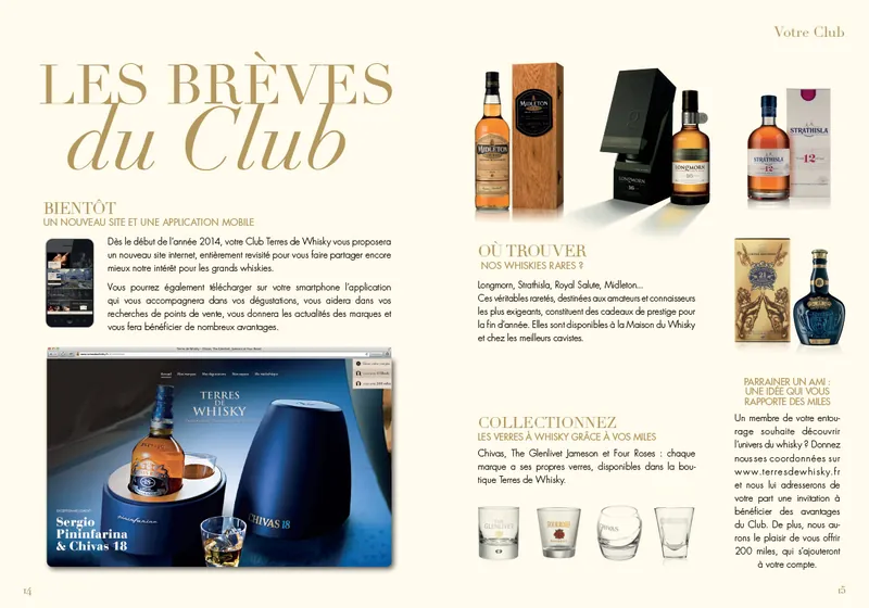 Terres de Whisky, Le Club
