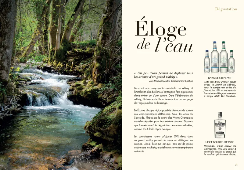 Terres de Whisky, Le Club : l'eau