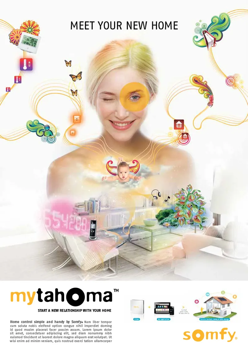 Somfy MyTahoma, you're at home!