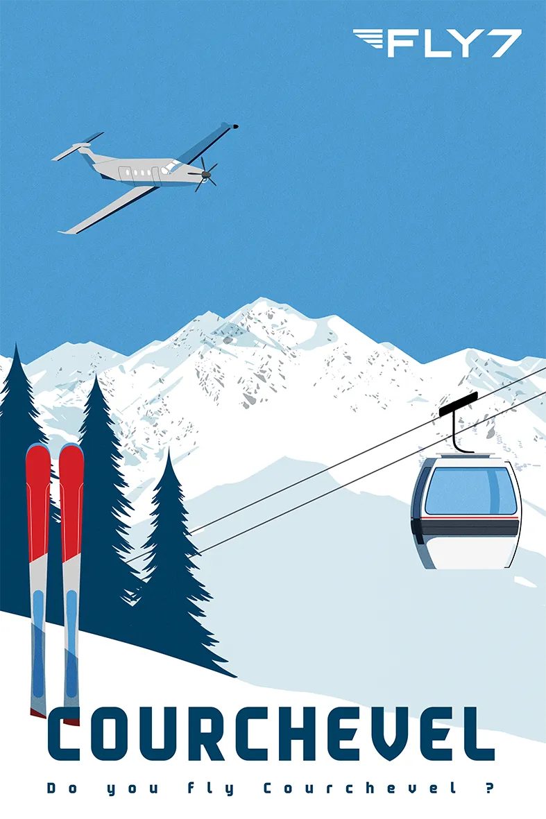Courchevel poster