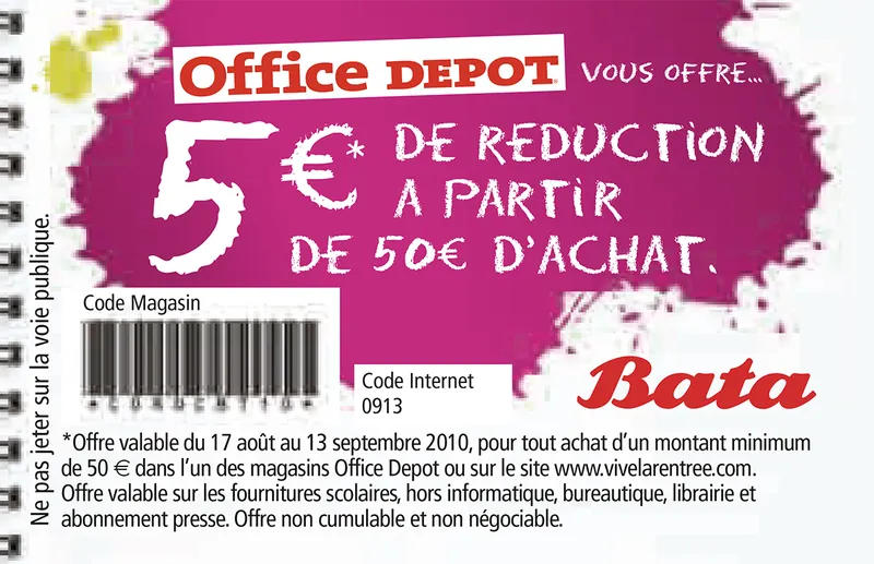 Bata, c'est la rentrée au meilleur prix !