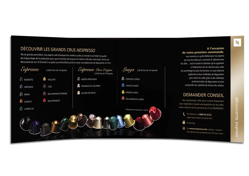 Nespresso, la collection