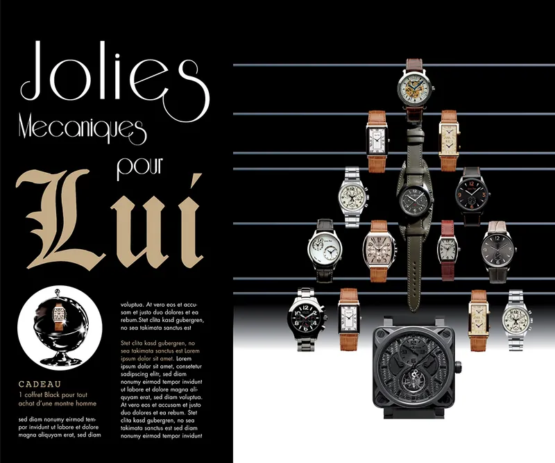 Louis Pion en double page