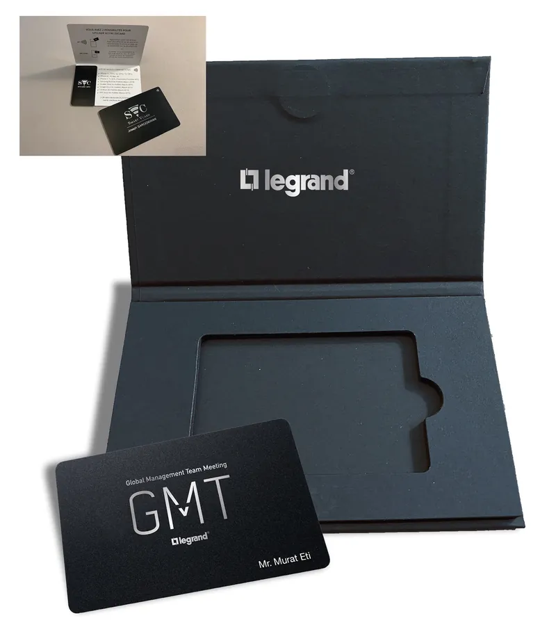 Legrand Reconnect, NFC card